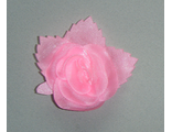 Роза средняя розовая, 7,5*9 см.