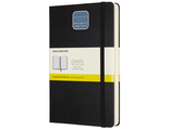 Блокнот Moleskine Expanded (клетка), Large, черный