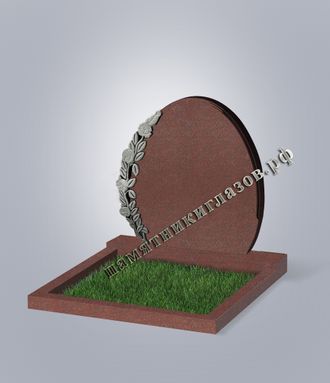 Гранит красный - семейный №63 820х820х70мм