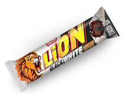 Шоколадный батончик Lion Black White 42 грамм