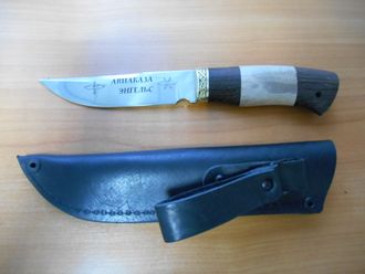 Нож Лесник (65x13) гравировка
