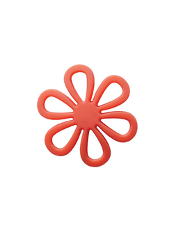 Красный цвет, форма "Ромашка", магнитная клипса в детскую