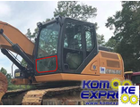 LQ50C01301S001, LQ02C01301S001, KHN25610 Стекло лобовое нижнее для Case CX (160C 210C 250C 300C 350C