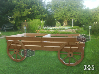 Телега для продажи арбузов Телега для продажи арбузов