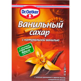 Ванильный сахар с натуральной ванилью Dr.Oetker, 15 г