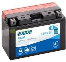 Аккумулятор EXIDE ET9B-BS (508 12)