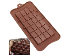 Форма для льда и шоколада ПЛИТКА шоколада 16*7,5 см