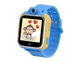 Детские часы Smart Baby Watch с GPS Q75 G10 - голубые