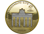 1 доллар Германия - Бранденбургские ворота. Острова Кука, 2009 год