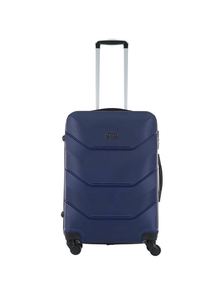 Пластиковый чемодан Freedom темно-синий размер M