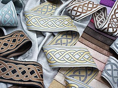 Арт. 70009, серия Elegante. Бордюр с кельтским орнаментом