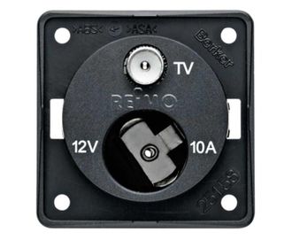 Розетка 12V +TV  для яхт