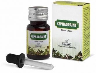 Сефагрейн капли от заложенности носа (Cephagraine nasal drops) Charak, 15мл