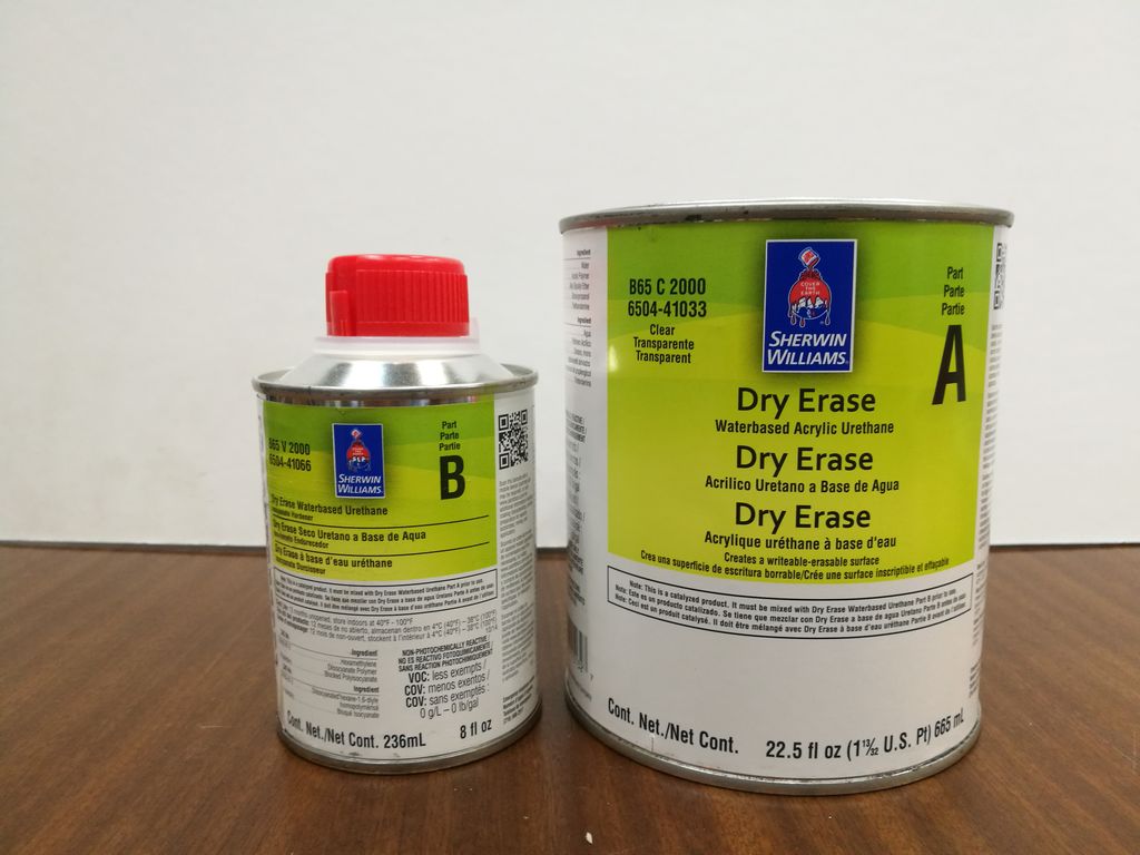 Аэрозоли и краски специального назначения Sherwin Williams Dry erase