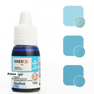 Краситель водорастворимый KREDA, Prime-gel 10 г, Голубой