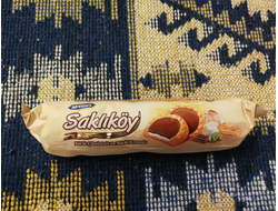 Печенье Sakliköy Sütlü Çikolatalı ve Sütlü Kremalı, 100 гр., McVities, Турция