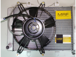 Радиатор с вентилятором оригинал Yamaha B16-E2460-01-00/B16-E2460-00-00 для Yamaha GRIZZLY 700 (2015 и далее) KODIAK 700 (2016 и далее)