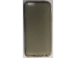 Защитная крышка силиконовая iPhone 6/6S прозрачная черная