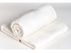 Белое полотенце махровое пр-во Байрамали оптом (бордюр «косичка»)
