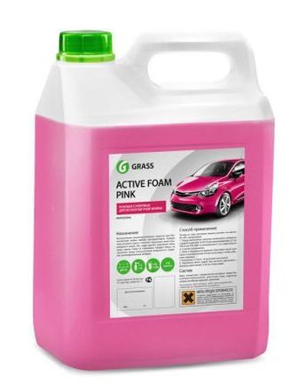 Grass активная пена &quot;Active Foam Pink&quot; 6кг