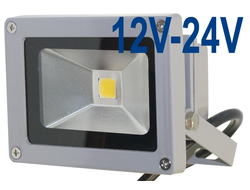 Светодиодный прожектор FLU10S (12-24 В, 10 Вт, 2800К)