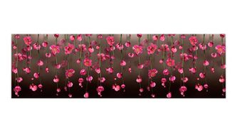 Интерьерная панель &quot;Цветы 2&quot; Висящие сады 3000*600*2 мм АВS