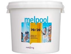 Дезинфектант для бассейна на основе гипохлорита кальция Melpool N.X 70/20
