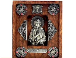 Икона Святая Ксения Петербургская на дереве