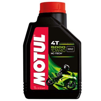 Масло моторное MOTUL 5000 4Т 10W-40 1 л. полусинтетическое