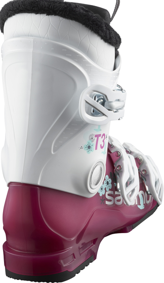 Ботинки горнолыжные SALOMON T3 RT Girly rose violet transluc white L40574000