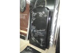 Черный гранит 800х400