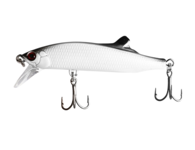 Воблер CatchBigFish Minnow с плавником 8см, 18г