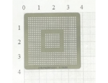 Трафарет BGA для реболлинга чипов компьютера ATI 216-PSZBFA22H 0,76мм