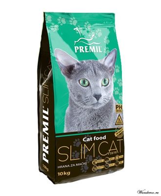 Premil Slim Cat Премил Слим Кэт корм стерилизованных и кастрированных кошек 2 кг