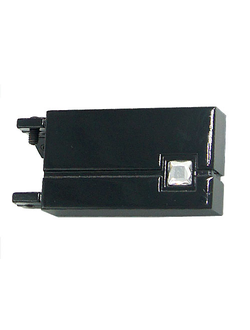 Комплектующие черного цвета для профильных металлических карнизов - оп, розница