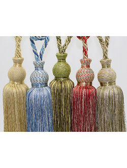 Арт. 2015-27 NEW. Небольшая кисть для портьер мелким оптом, 66 см