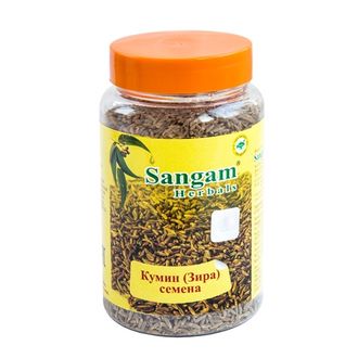Кумин (зира) семена Sangam Herbals, 120 гр