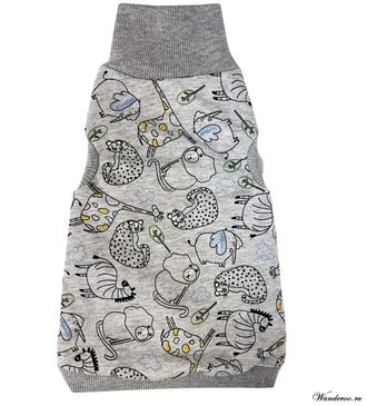 Водолазка утепленная для кошек размер - M, артикул: Вк-1023