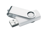 USB FLASH-КАРТА под нанесение пластик-металл UL101P 4 GB БЕЛЫЙ