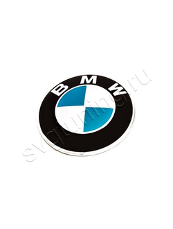 Шильдик на капот BMW F06 -F12 - F13, эмблема оригинальная БМВ