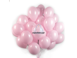 Облако розовых шариков 50 штук
