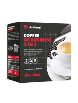 Кофе «Бизнес 3 в 1» (10 пакетиков)