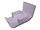 Архивный короб с нескладывающимся лотком  (А3+, бумвинил)
