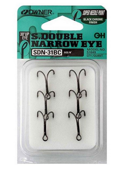 Крючок OWNER двойной SDN-31BC № 6 6шт