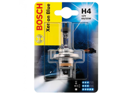 Лампа BOSCH Xenon Blue H4 12V 60/55W блистер 1 шт.