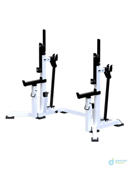 Стойка для пауэрлифтинга со страховочными упорами