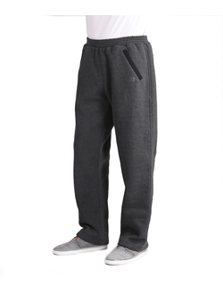 Утепленные спортивные брюки прямые большого размера Ultima (арт: 308-03) с начесом
