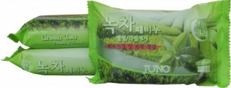 JUNO SANGTUMEORI Пилинг-мыло Зеленый чай, 150 гр. 840156
