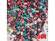 Посыпка декоративная цветная &quot;Крошка Люкс&quot; перламутровая, ассорти, 100 г