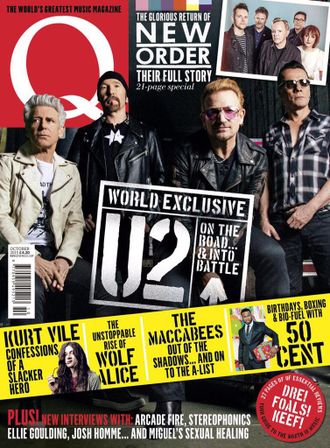 Q Magazine October 2015 U2 Cover ИНОСТРАННЫЕ МУЗЫКАЛЬНЫЕ ЖУРНАЛЫ